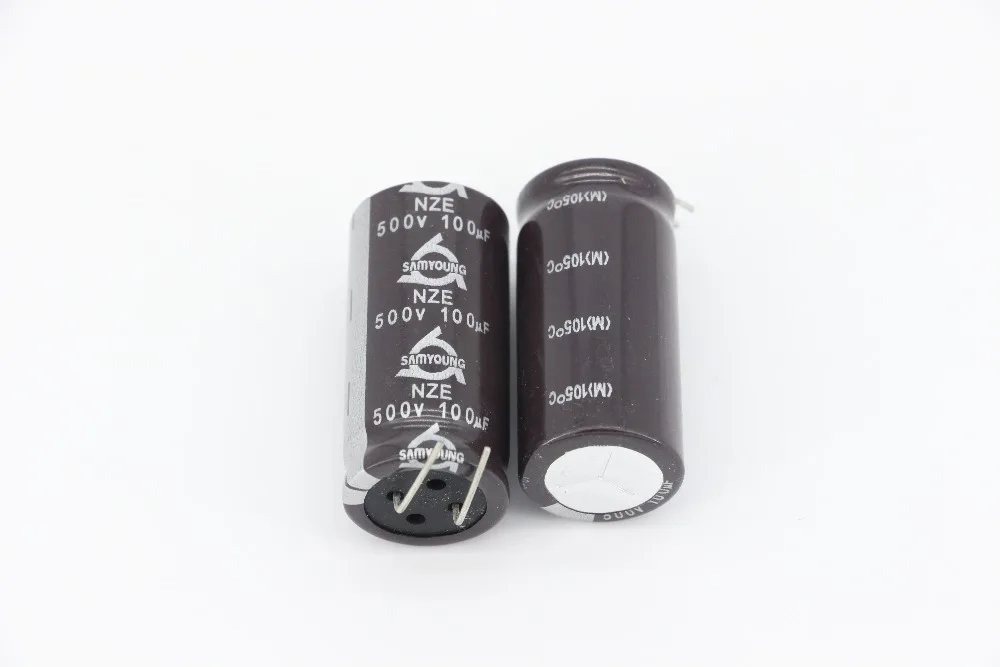 10pcs All new South Korea SAMYOUNG NZE Electrolytic capacitor 500V