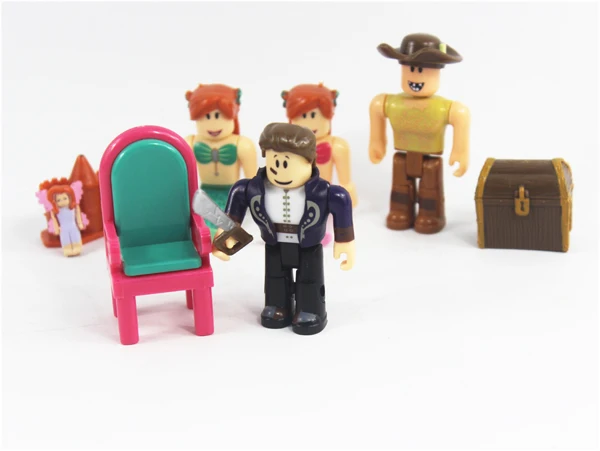 Us 464 7 Offwith Opp Bag New 3 Types Cartoon Pvc Roblox Game Figma Oyuncak Mermaid Action Figure Toys Kids Collections In Action Toy Figures - 