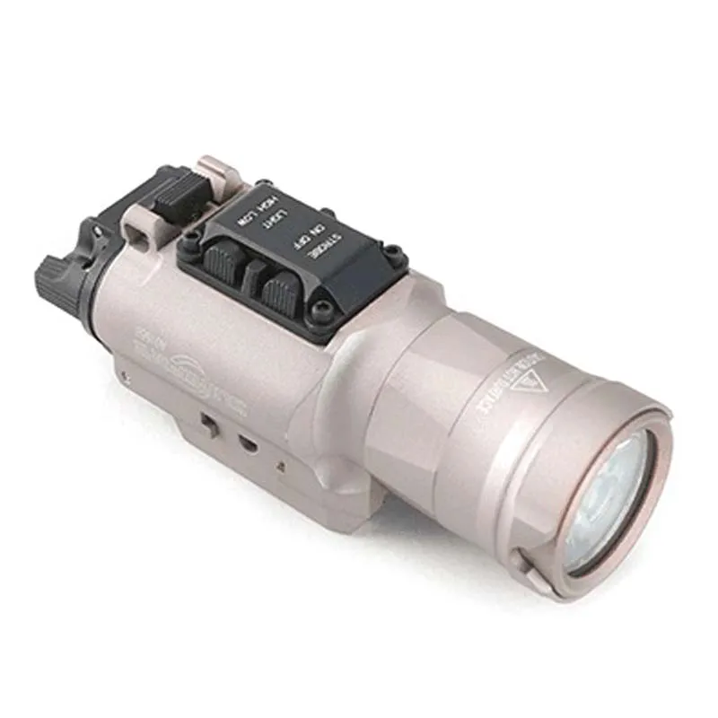 XH35 ультра высокий оружейный светильник 1000 Люмен двойной выход белый светодиодный Регулируемый тактический светильник-вспышка яркость и стробоскоп охотничья лампа