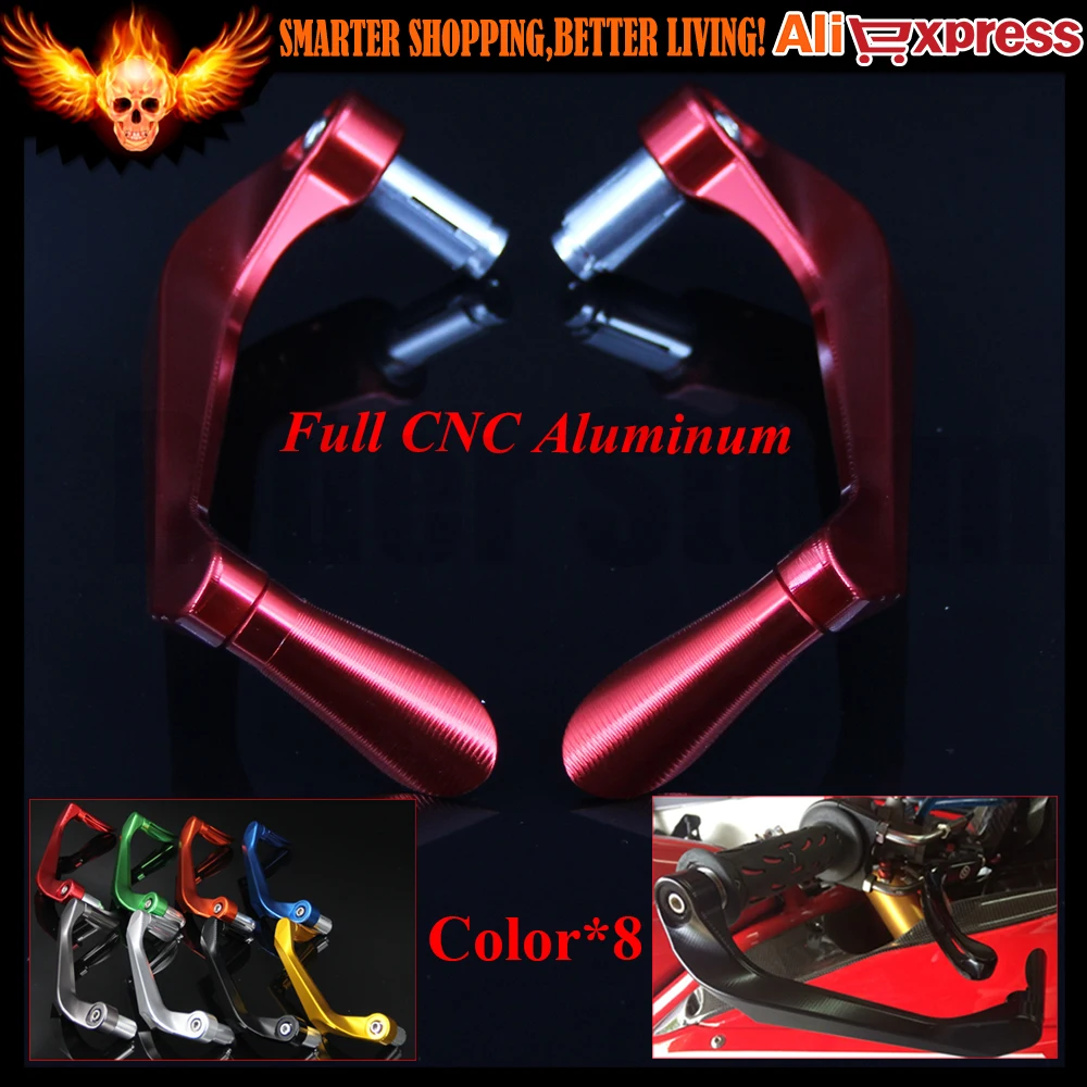 7/8" 22mm Motorcycle Handlebar Brake Clutch Levers Protector Guard for