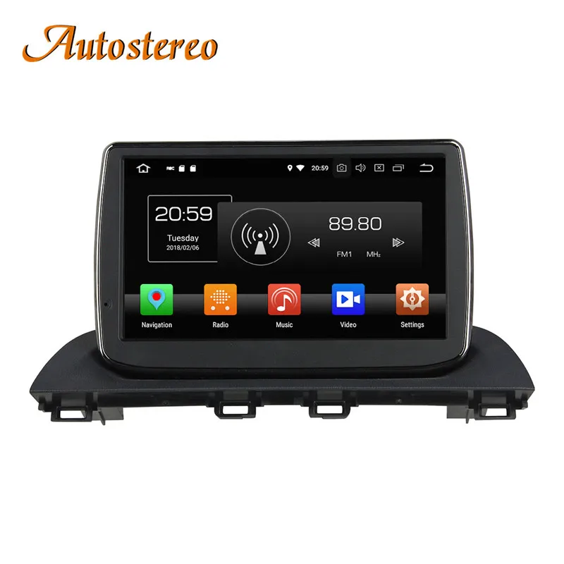 Автостерео Android 9 4+ 32G Автомобильный CD dvd-плеер gps навигация для Mazda 3 Axela+ головное устройство мультимедийный плеер магнитофон