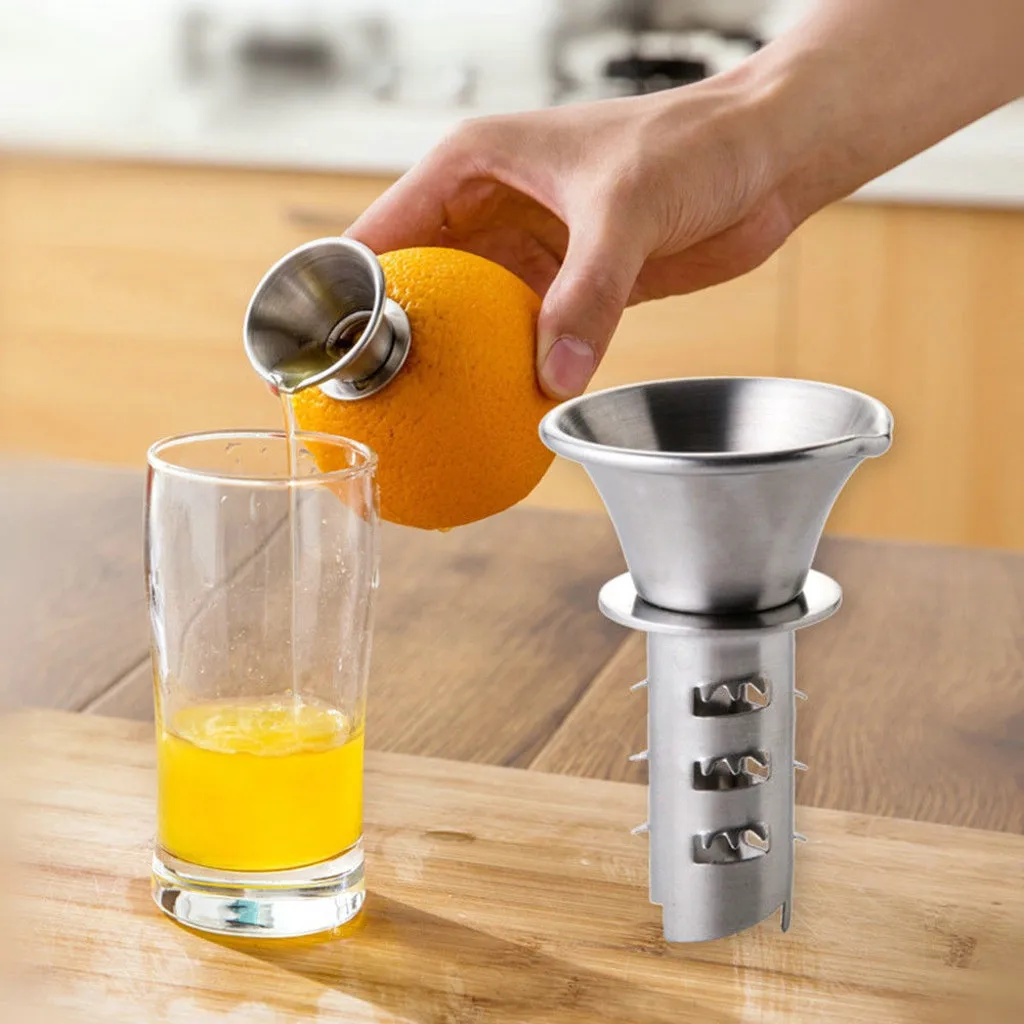 Mini Fruit Juicer Manual Stainless Steel Lemon Orange Squeezers Household Tool Citrus Lime Juice Maker 15 | Дом и сад