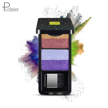 

Pudaier Double Color Women's Fashion Lazy Shadow Eyeshadow Makeup Palette Pigment Waterproof Shimmer Eye Makeup Cosmetics