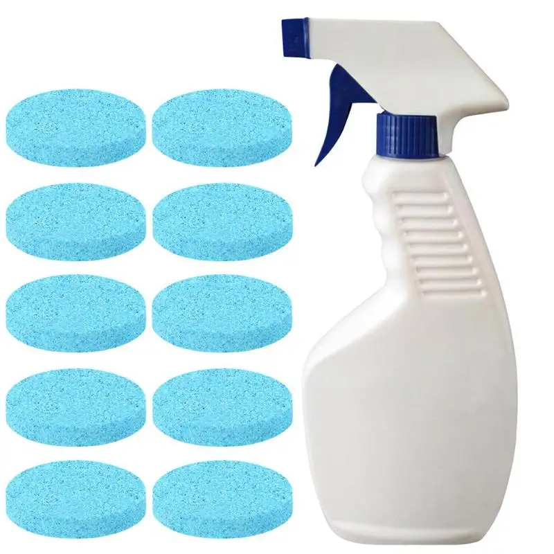 Decontamination Scale Removal Effervescent Tablet with Spray Cleaner Pot Wiper Windshield Glass