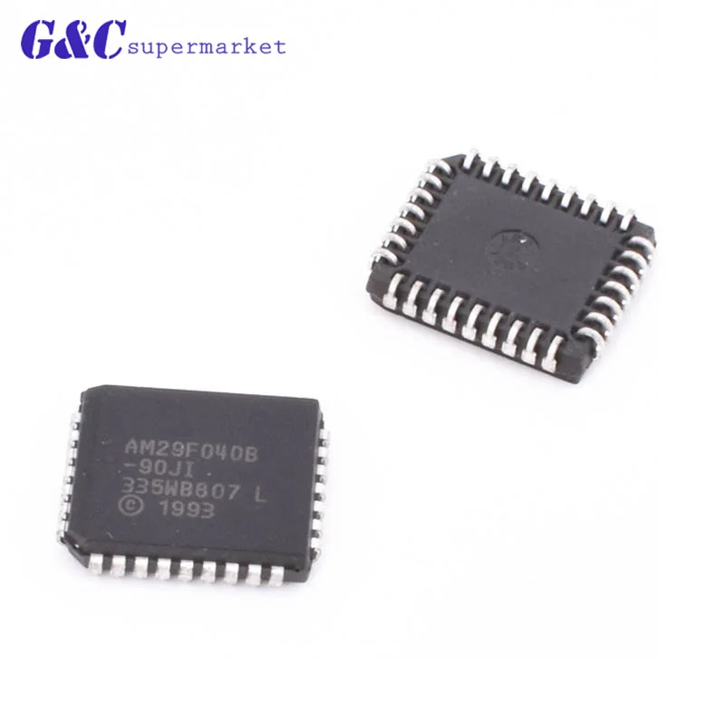 

1 PCS AM29F040B-90JI PLCC32 AM29F040 29F040B 29F040B-90JI PLCC In Stock