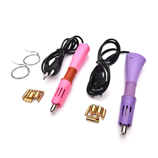 

2018 hotfix hot-fix applicators wand 7 tips each set ,rhinestone hot fix tools 5 pcs each lot free shipping hot sale