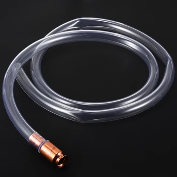 

1pc Gas Siphon Pump Fuel Gasoline Water Shaker Siphon Safety Self Priming Transparent PVC Priming Hose 1520mm Long