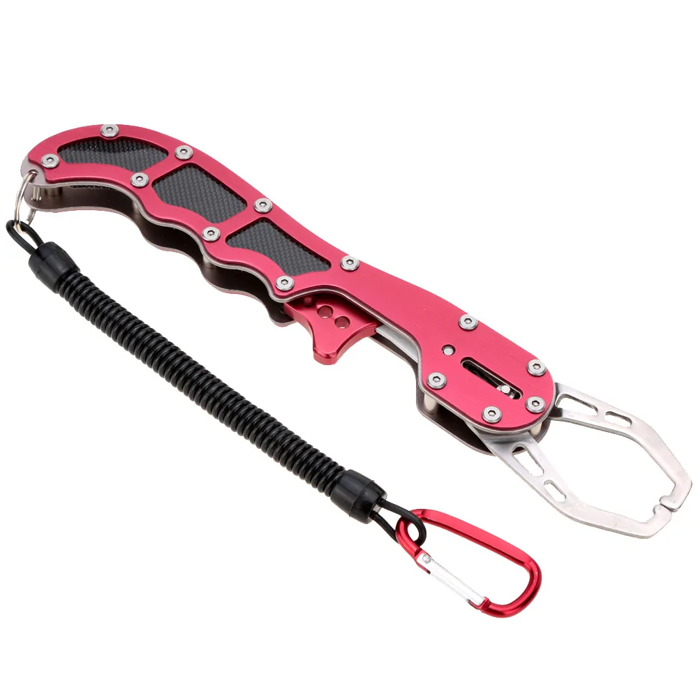 

20kg Weigh Fish Lip Grabber Fishing Grip Tackle Fish Controller Gripper Stainless Steel Fishing Tools