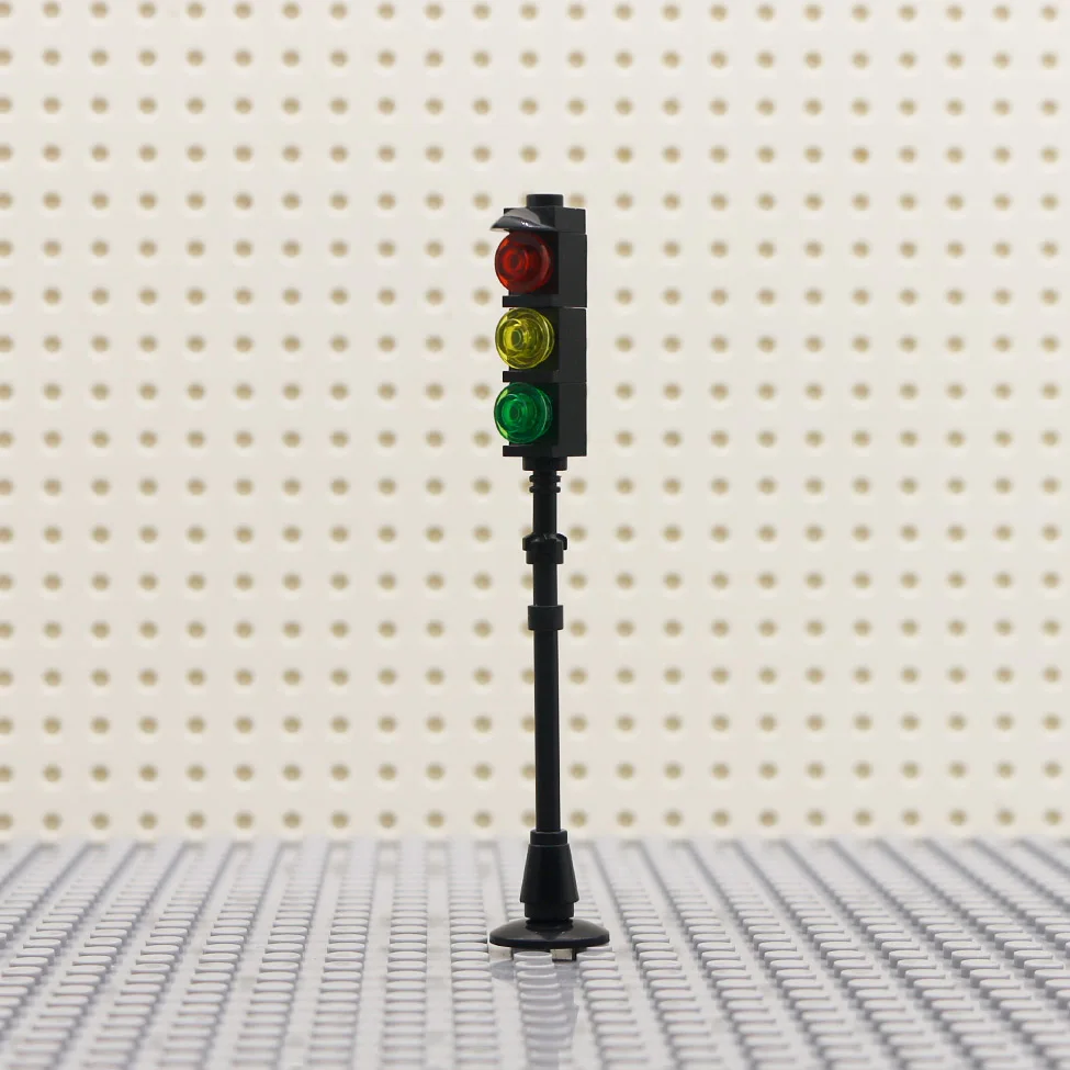LEGO Train Traffic Light Signal Track Cross Railway
