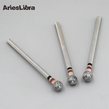 

AriesLibra 5pcs Alloy Nail Art Drill Bit Spherical Head Nail Art Grinding Tool Electric Manicure Pedicure Machine Accessories