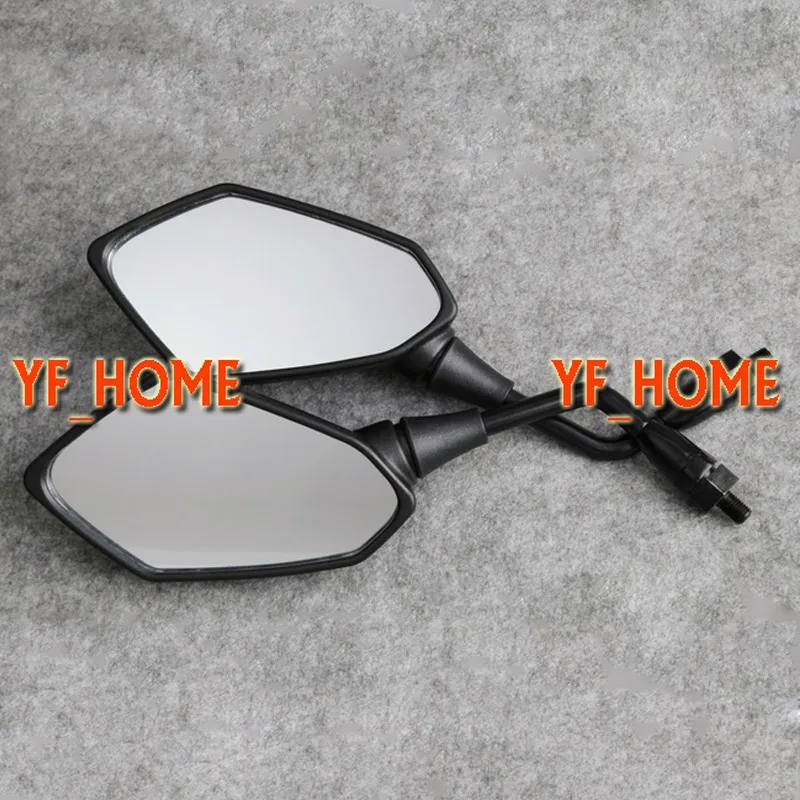 Motorcycle Rear View Side Mirrors Wing Rearview Mirrors For Kawasaki ER6N Z750 Z1000 All Year Left Right Motorbike Spare Parts 