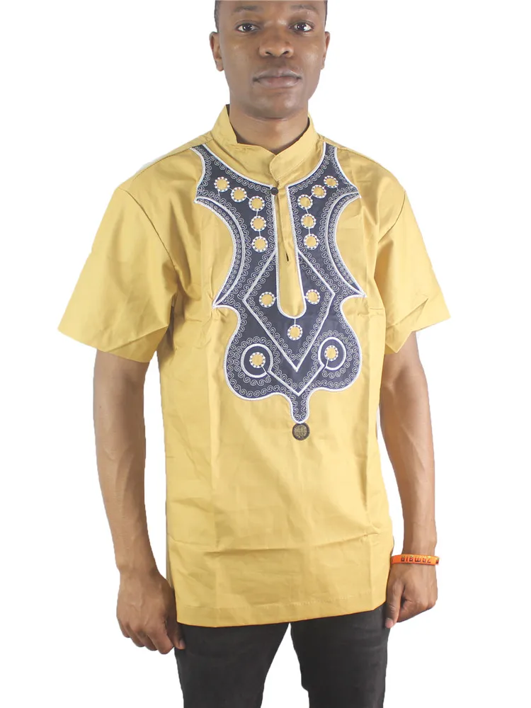 Dashikiage утонченный современный элегантный вечерний Африканский топ с вышивкой