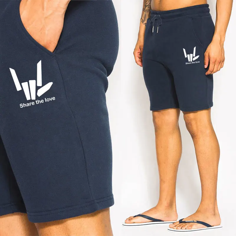

Fashion Gesture Pattern Men Short Pants Casual Summer Pants