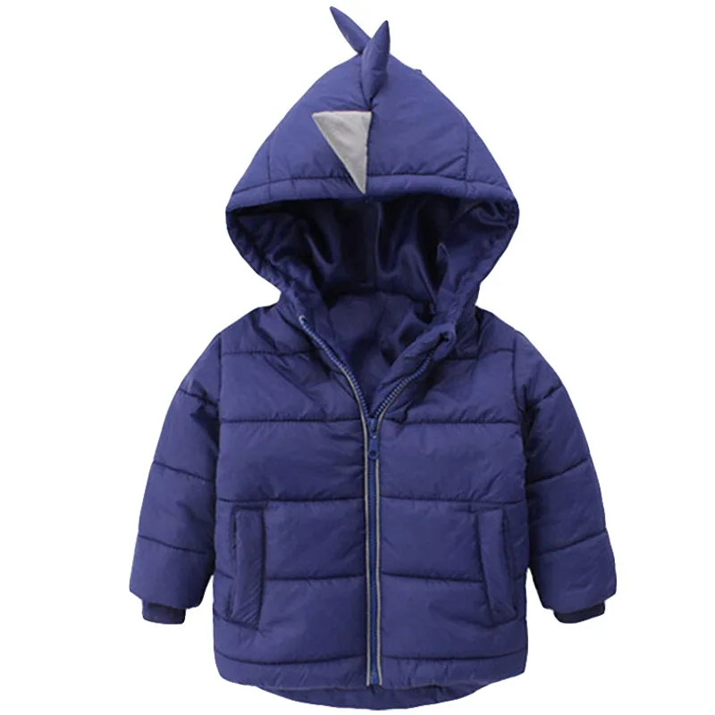 Baby Boys Jacket 2018 Autumn Winter Jackets For Boys Dinosaur Coat Kids Warm Outerwear Coats For Girls Jacket Children Clothes