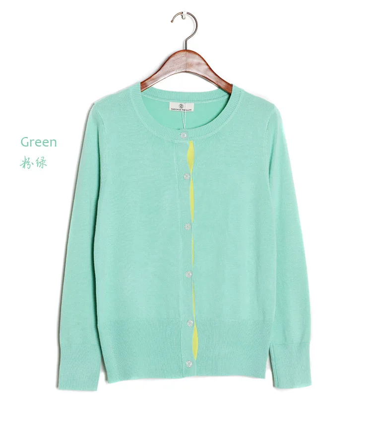 New women's clothes soft and comfortable Autumn short paragraph cardigan sweater women contrast color round neck sweater coat New women's clothes soft and comfortable Autumn short paragraph cardigan sweater women contrast color round neck sweater coat