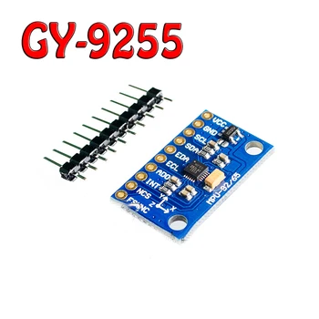 

Free shipping With track 10pc GY-9255 MPU9255 sensor module hree-axis gyroscope triaxial accelerometer triaxial magnetic field