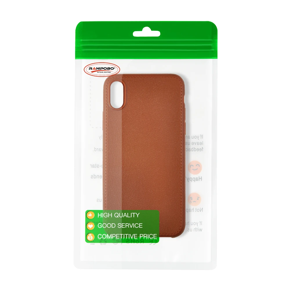 Litchi Pattern PU Leather Phone Case For iPhone X Cases Soft TPU Back Cover For iPhoneX Capa Coque