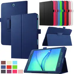 Для Samsung Galaxy Tab E 9,6 T560 t561 чехол для планшета Одежда высшего качества смарт PU кожаный чехол Tablet Slim Стенд защитной оболочки