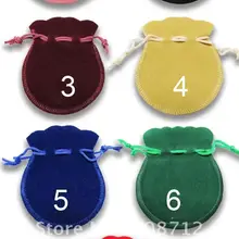 1000 шт/партия 7x9 см подарочные пакеты/ювелирные изделия Bgas/ювелирные изделия мешочек/бархатные сумочки VB0001