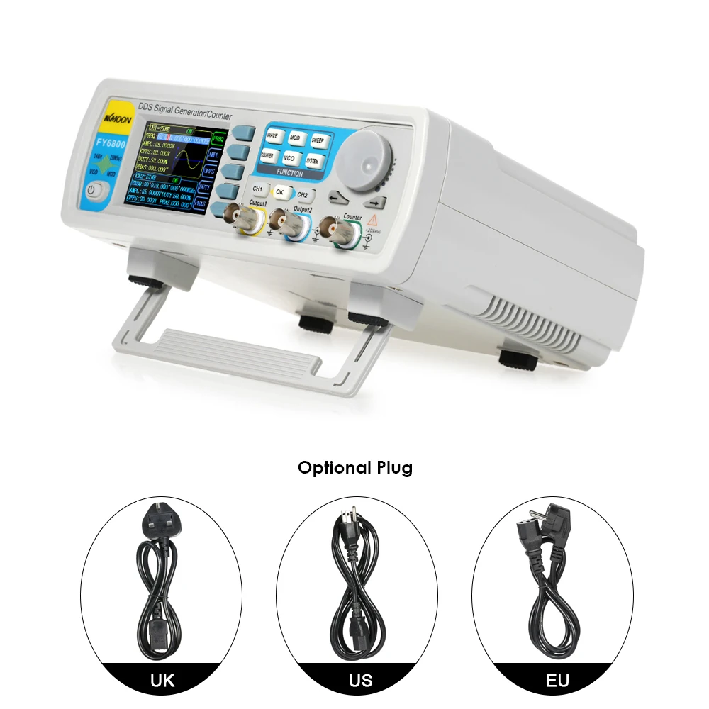 

High Precision Digital DDS Dual-channel Function Signal /Arbitrary Waveform Generator 250MSa/s 14bits Frequency Meter 60MHz