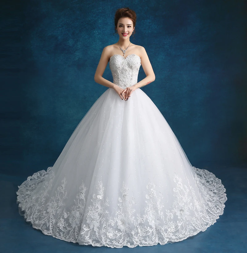US $109.71 Mrs Win 2021 High Quality See Through Wedding Dresses Ball Gowns Lace Up Bride Dres Vestidos De Novia Plus Size Customized Dress