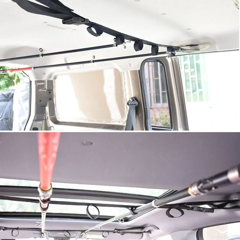 

2 pieces of fishing rod car bracket and bracket with bracket system fishing car interior kidnapping fishing tools