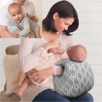 

Newborn Baby Breastfeeding Assisting Pillow Hand Relax Milk Feeding Pillow for Lactating Postnatal Nursing Pad Burping Cushion