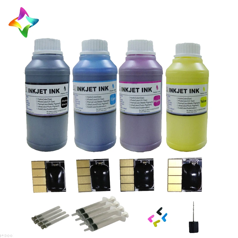 Chinese ink cartridges 2016 New Hisaint ink4x250ml pigment for HP 932XL