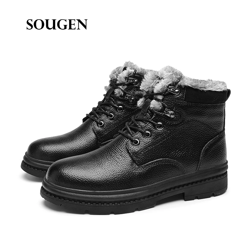 

Luxury Designer Shoes Male Shoes Adult Chaussure Homme Size 48 Army Boots Men Shoes Leather Winter Boots Men Military Boots