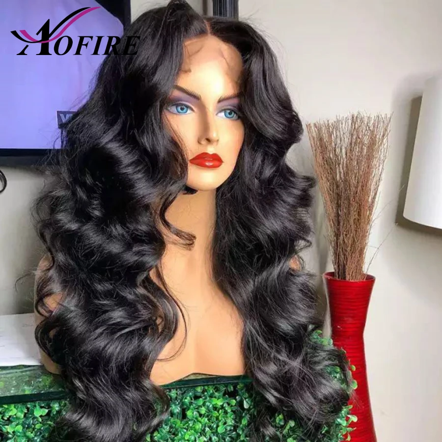 Loose Deep High Density Lace Front Human Hair Wigs Pre plucked with