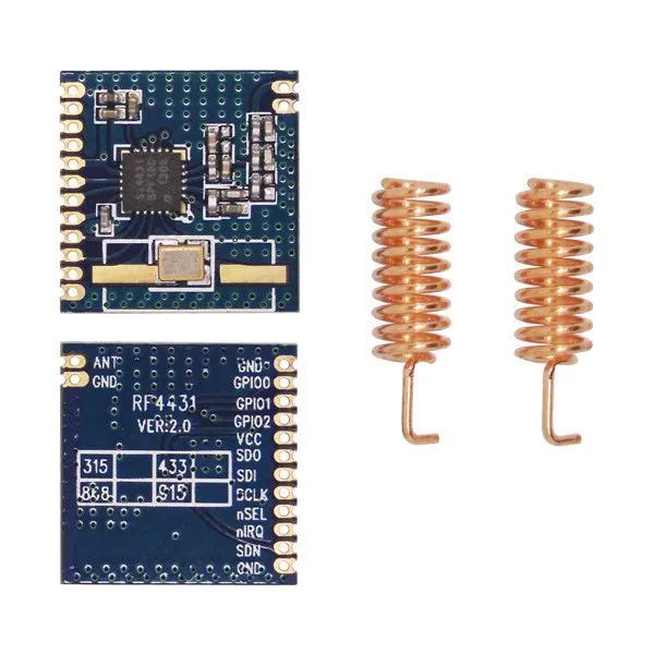 RF4431-встроенный 13dBm низкая мощность GFSK/FSK 915 МГц | 868 МГц SPI беспроводной приемопередатчик передний концевой модуль