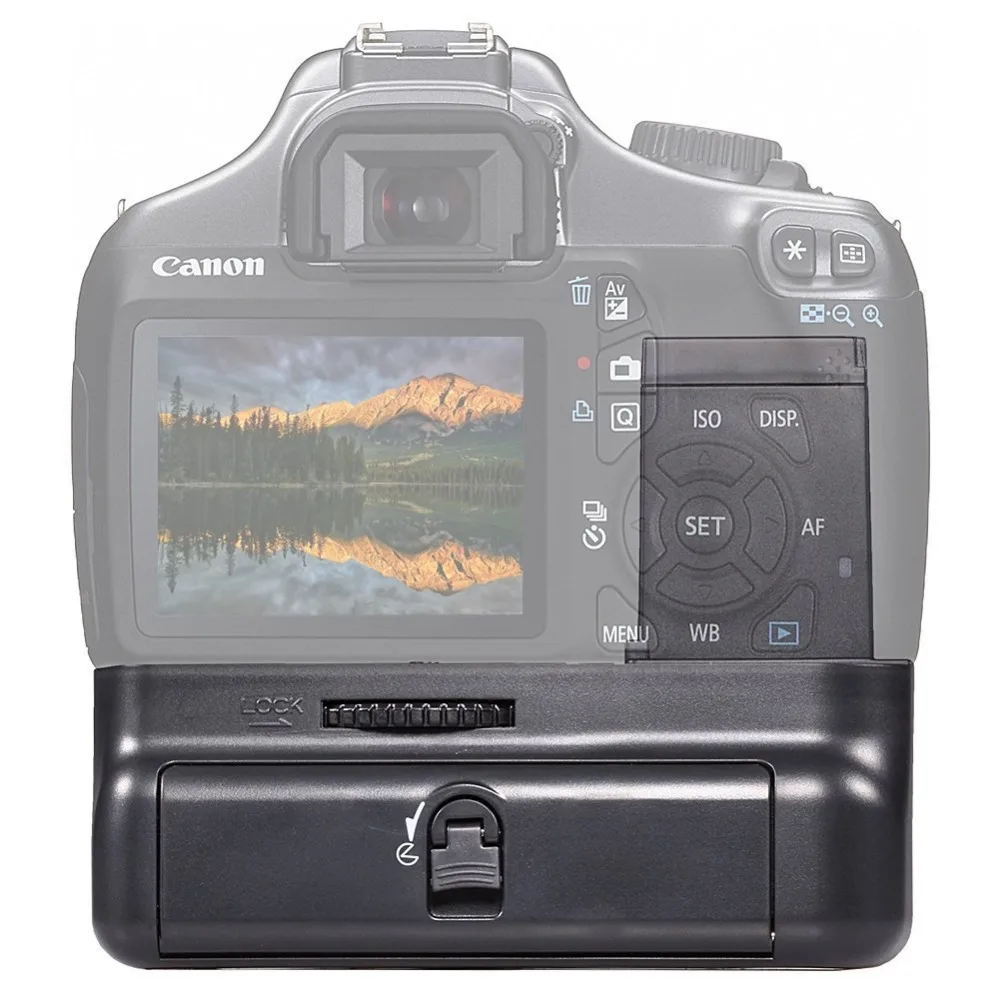 Neewer вертикальный батарейный блок с 2 сменными батареями для Canon EOS 1100D / 1200D 1300D/ Rebel T3