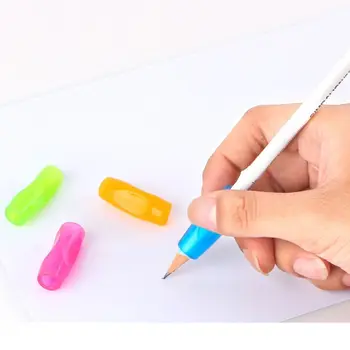 

4pc Learning Partner Children Students Stationery Pencil Holding Practise Device for Correcting Pen Holder Postures Grip for kid