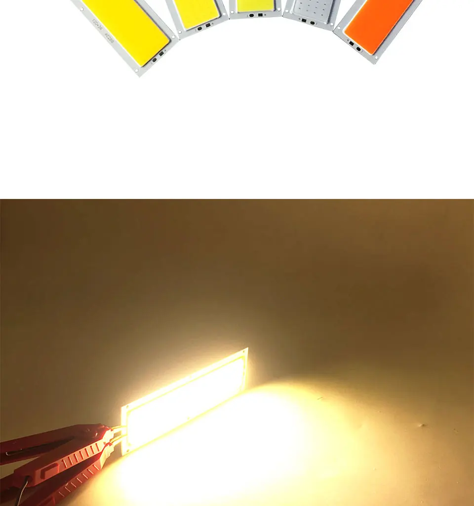 12036mm COB LED Bulb 12V 10W 1000LM Light Emitting Diode Red Blue Warm Cool White LED Lamp for Home Car Lighting (8)