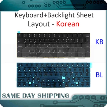 

New for MacBook Pro 13.3" Retina A1706 South Korean Korea Keyboard w/ Backlight Backlit 2016 2017 MLH12 MPXV2 EMC3071 EMC3163