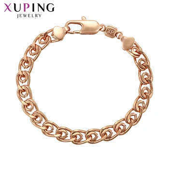 

Xuping Men Bracelet Jewelry Rose Gold Color Plated Gifts Fashion High-Quality Women Special Design 76308