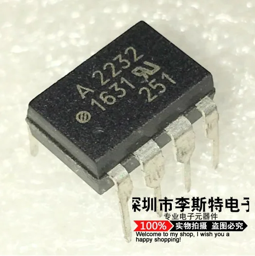 

Send free 10PCS A2232 HCPL2232 HCPL-2232 DIP-8 New original hot selling electronic integrated circuits