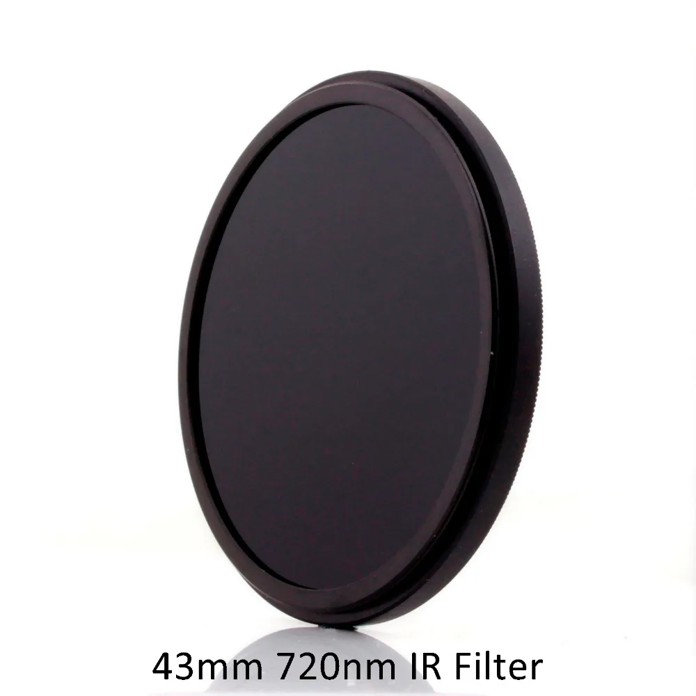 43mm IR72 720nm Infrared IR Optical Grade Filter for Lens IR Filterin