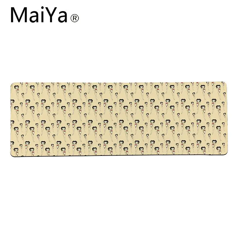 Maiya Betty boop коврик для клавиатуры резиновый игровой мыши Настольный бесплатная