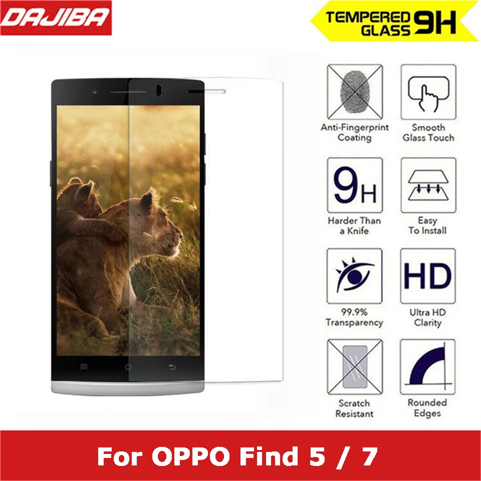 9H 2.5D Закаленное стекло для OPPO Find 5 X909 Защита от царапин ультратонкая Защитная