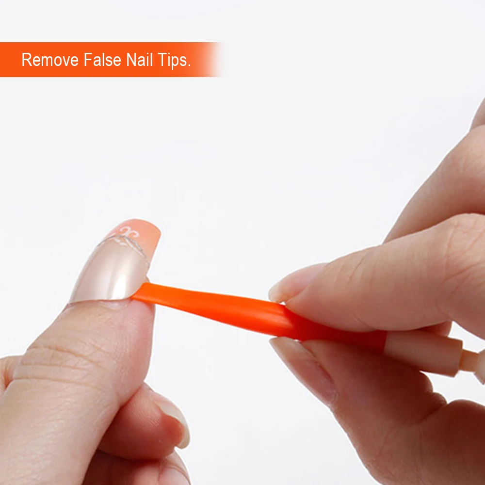 

5Pcs Dual-ended Apply and Remove False Nail Tips Suction Cup Stick for Suck Up Nail Tips Portable Manicure Nail Art Tools