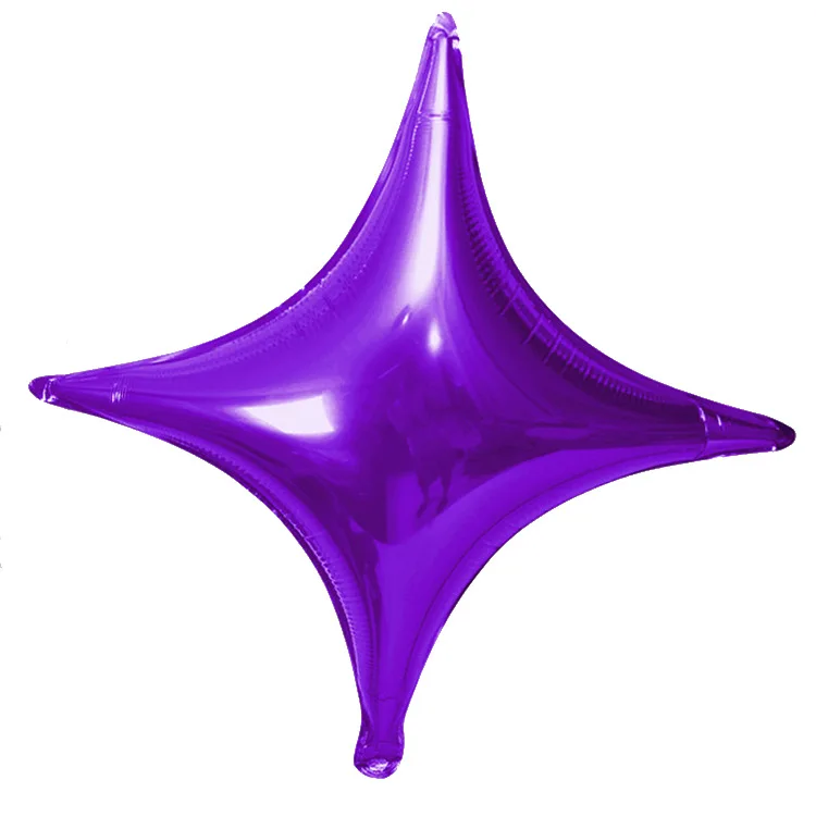 10 дюймовые воздушные шары гелиевые шары в форме звезды из алюминиевой фольги, украшения на день рождения, праздничные принадлежности