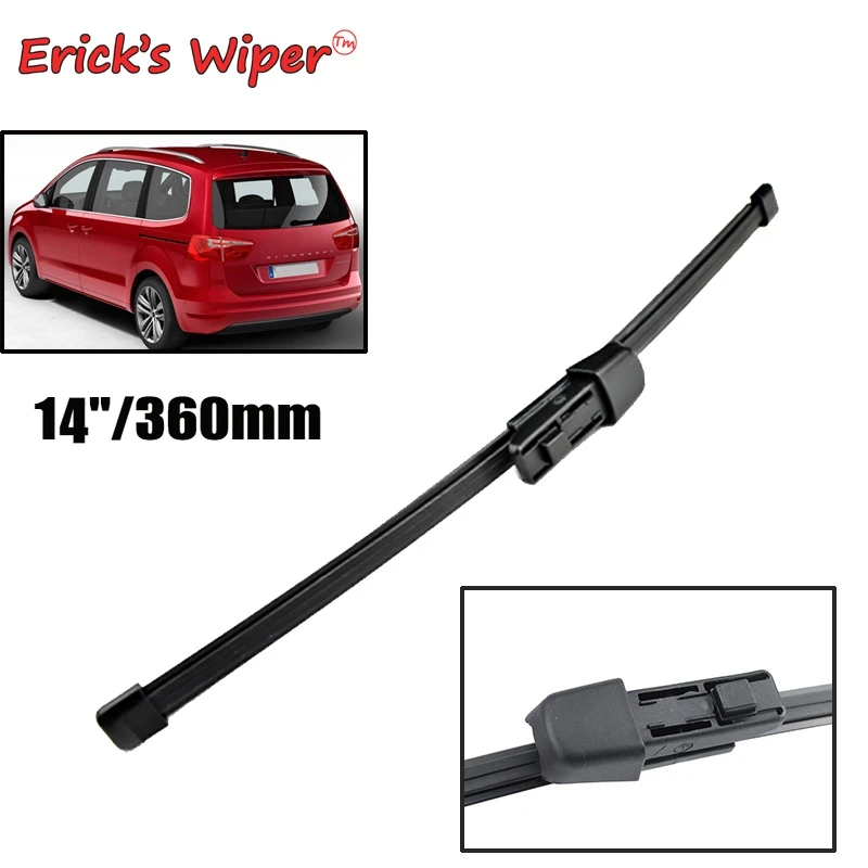 

Erick's Wiper 14" Rear Wiper Blade For Seat Alhambra Typ 7N Windshield Windscreen Rear Window 2017 2016 2015 2014 2013