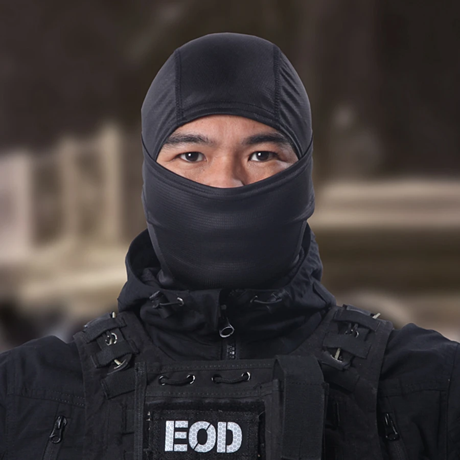Military Tactical Quick Dry Balaclava Hat Motorcycle Neck Cap Hat Cover