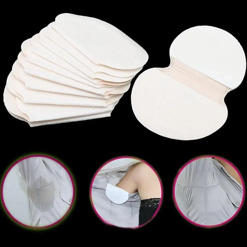 

50pcs Disposable Absorbing Underarm Sweat Guard Pads Deodorant Armpit Sheet Dress Clothing Shield Sweat Perspiration Pads