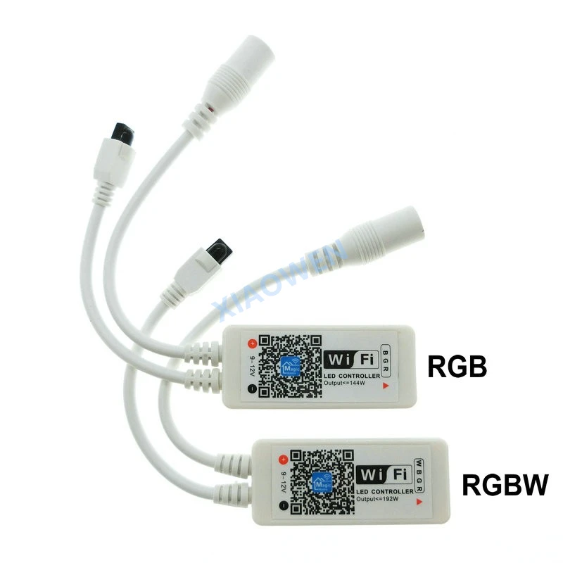 16 миллионов цветов Wifi RGB/RGBW светодиодный контроллер смартфон управление музыкой и таймером режим волшебный домашний wifi светодиодный контроллер