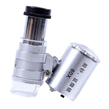 Светодиодный складной увеличительное стекло для работы с ювелирными изделиями