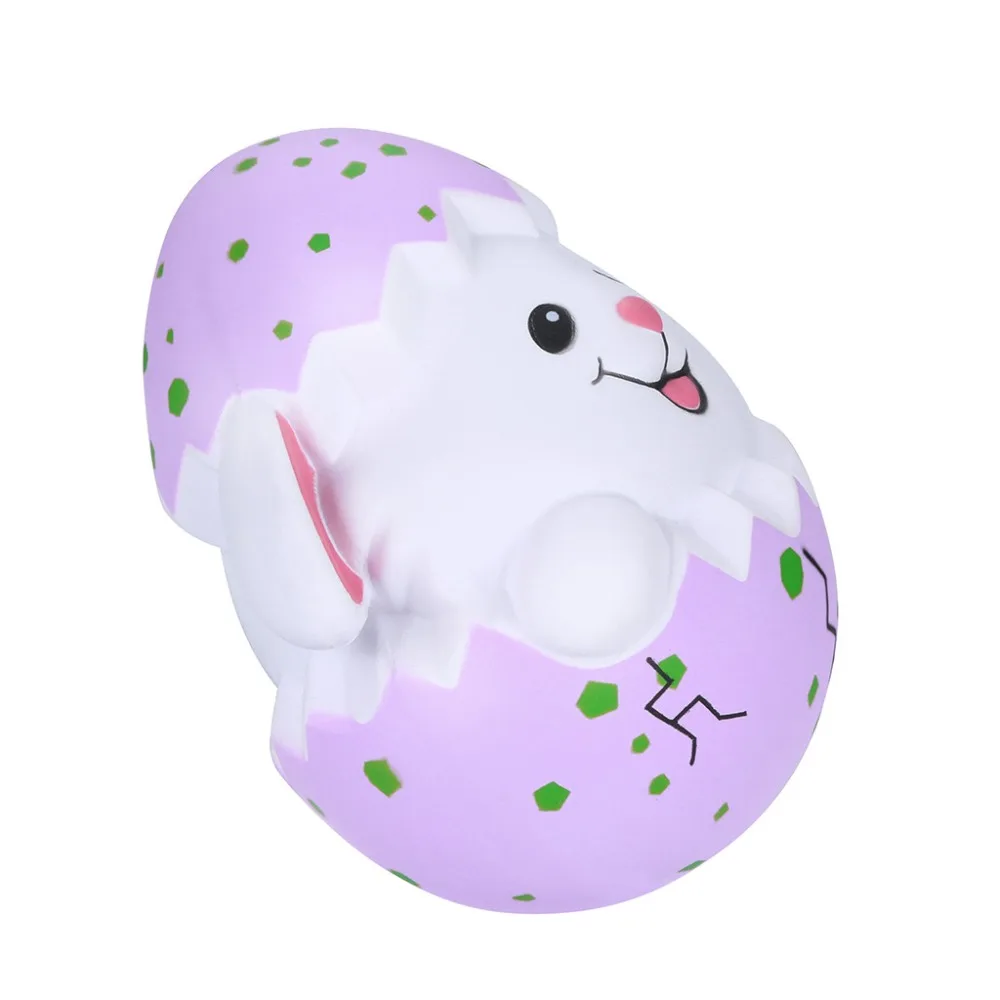 Squishy Пасхальный кролик яйца медленно нарастающее при сжатии Kawaii детская игрушка стресс рельефный Декор мягкие игрушки для детей