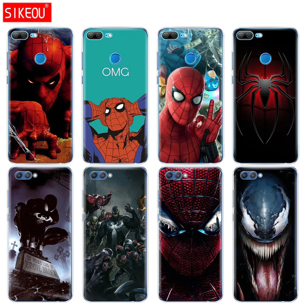 

Silicone Cover phone Case for Huawei Honor 10 V10 3c 4C 5c 5x 4A 6A 6C pro 6X 7X 6 7 8 9 LITE The Avengers Spider-Man