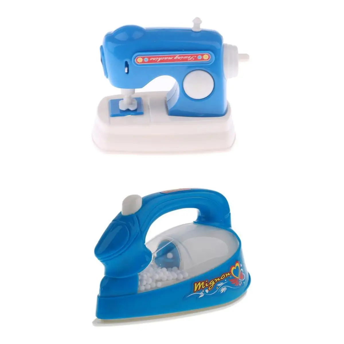 

Plastic Home Appliance Kids Role Play Toy - Sewing Machine & Iron